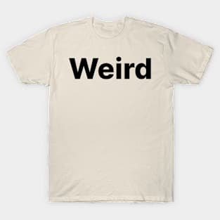 Weird text typography T-Shirt